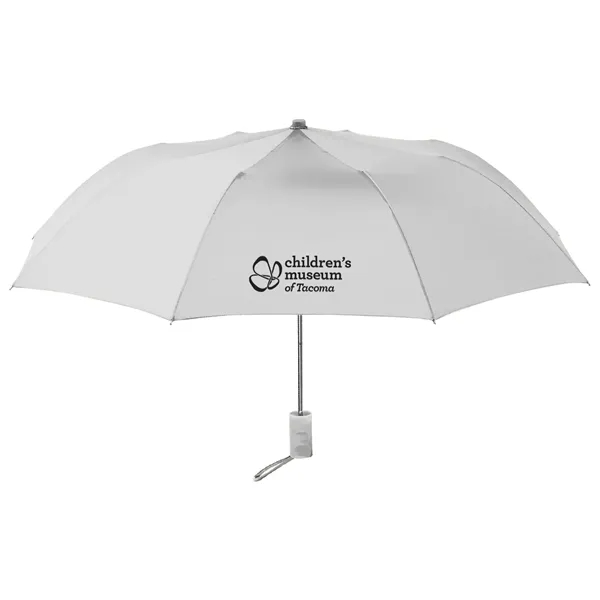 Compact collapsible umbrella with wrist strap.... from ASI 52710 Lincoln Line