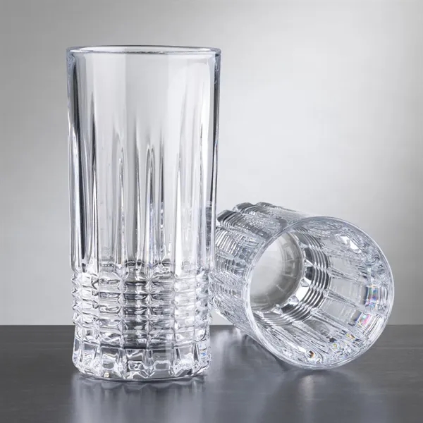 Elevate your beverage with our exquisite 13oz Princeton Highball glasses, crafted... from ASI 84592 St Regis Group