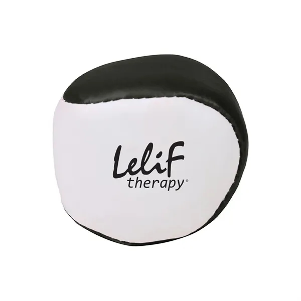 Leather like vinyl kickball with two tone design.... from ASI 52710 Lincoln Line