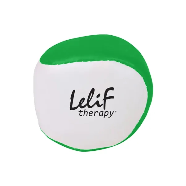 Leather like vinyl kickball with two tone design.... from ASI 52710 Lincoln Line