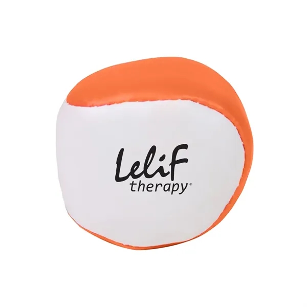 Leather like vinyl kickball with two tone design.... from ASI 52710 Lincoln Line