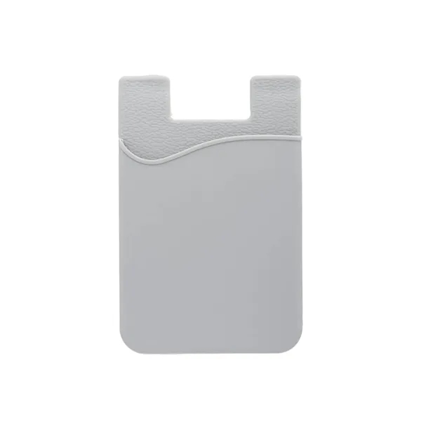 Silicone phone wallet plus 1 color silkscreen imprint on 1 location... from ASI 37218 Athena Promo (tm)