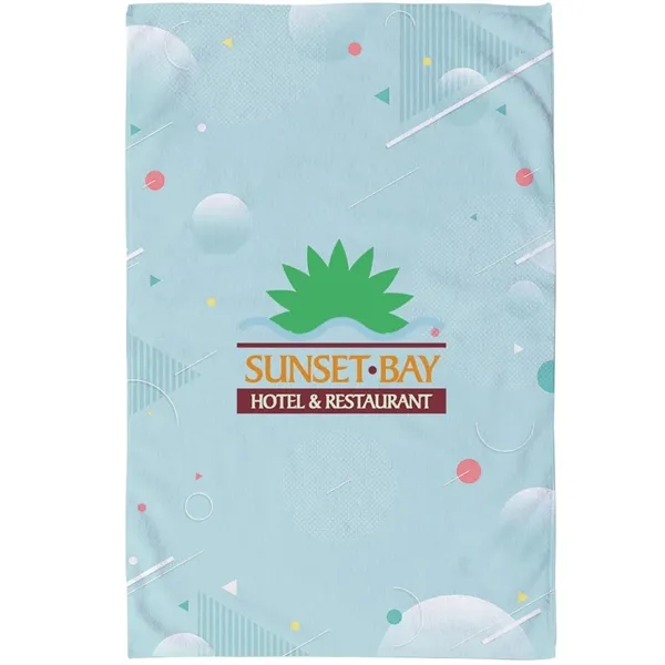 16" x 25" dye sublimated hand towel.... from ASI 39552 BEL Promo