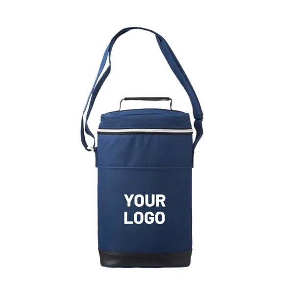 Insulated zippered cooler bag plus 1 color silkscreen imprint on 1... from ASI 37218 Athena Promo (tm)