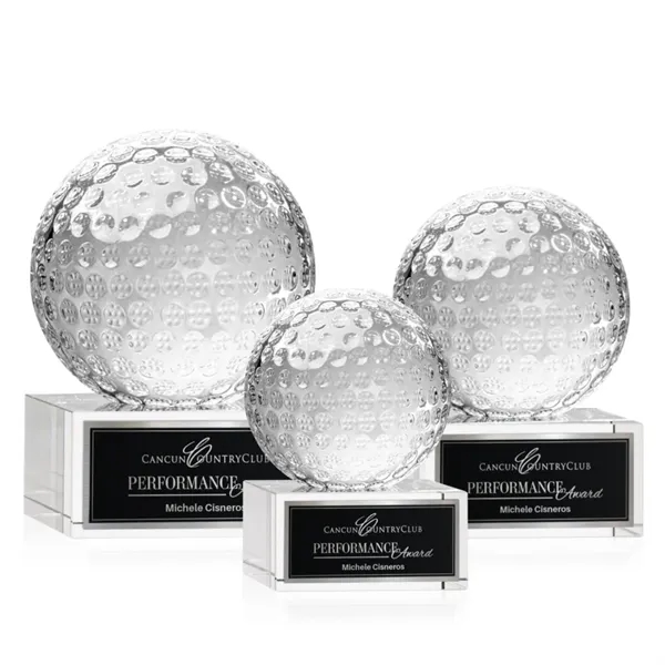 Our exquisite Optical Crystal Golf Ball  Award is a timeless... from ASI 84592 St Regis Group / St Regis