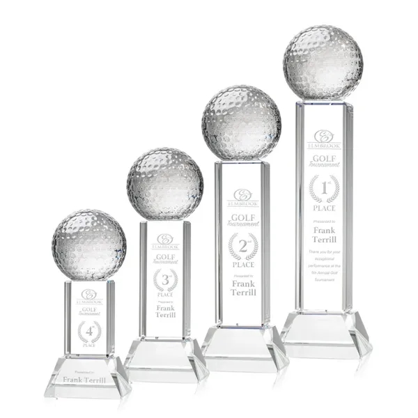 Our exquisite Optical Crystal Golf Ball  Award is a timeless... from ASI 84592 St Regis Group / St Regis