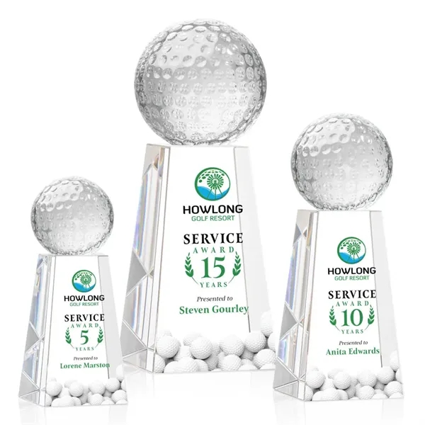 Our exquisite Optical Crystal Golf Ball VividPrint™ Award is a timeless... from ASI 84592 St Regis Group / St Regis