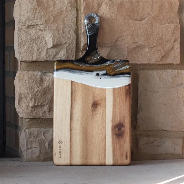 Made from Acacia Hardwood, each piece is unique as the wood's... from ASI 93986 Visions/Awardcraft