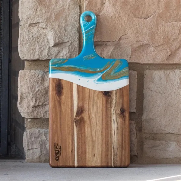 Made from Acacia Hardwood, each piece is unique as the wood's... from ASI 93986 Visions/Awardcraft