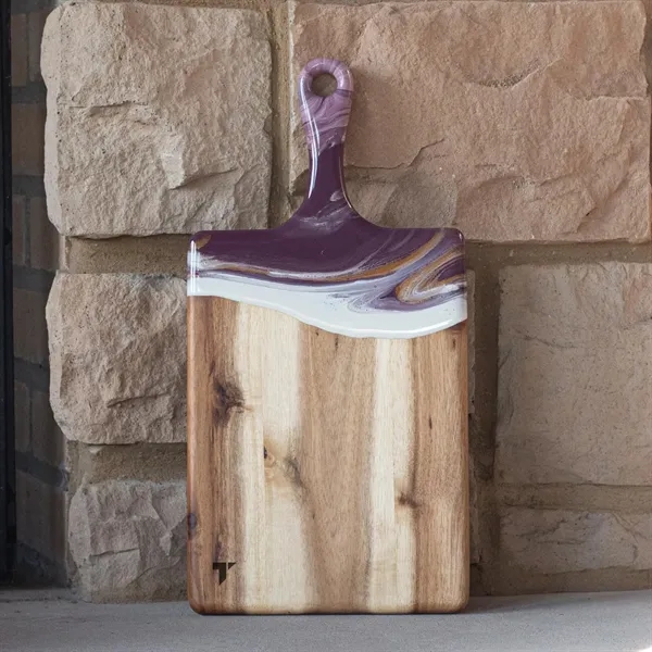 Made from Acacia Hardwood, each piece is unique as the wood's... from ASI 93986 Visions/Awardcraft