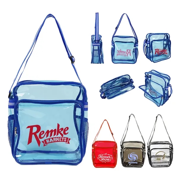 Municipal Clear Messenger Bag... from ASI 31517 Admart Products / Admart Line