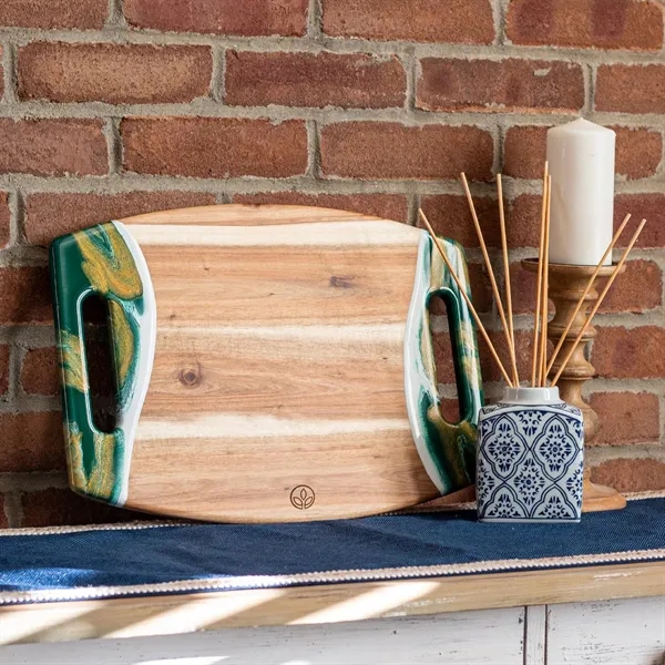 Made from Acacia Hardwood, each piece is unique as the wood's... from ASI 93986 Visions/Awardcraft