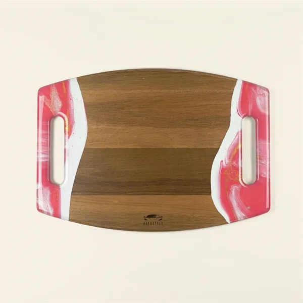 Made from Acacia Hardwood, each piece is unique as the wood's... from ASI 93986 Visions/Awardcraft