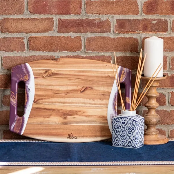 Made from Acacia Hardwood, each piece is unique as the wood's... from ASI 93986 Visions/Awardcraft