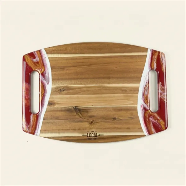 Made from Acacia Hardwood, each piece is unique as the wood's... from ASI 93986 Visions/Awardcraft