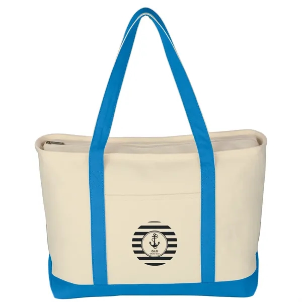 Large Heavy Cotton Canvas Boat Tote.  24 oz. Canvas. ... from ASI 61125 Hit Promotional Products / Hit®