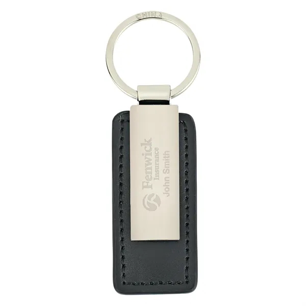 Leatherette key tag.... from ASI 61125 Hit Promotional Products / Hit®