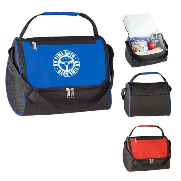Triangle Insulated Lunch Bag.  Made of 600 Denier Polyester. ... from ASI 61125 Hit Promotional Products / Hit®