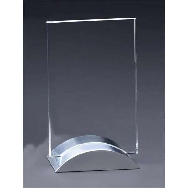 This clear glass award is slightly beveled and comes standard with... from ASI 71920 Moderne Glass Company Inc