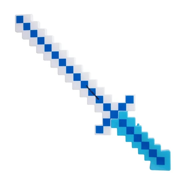 24" blue pixel sword with LED lights.... from ASI 42016 Brighter Promotions Inc