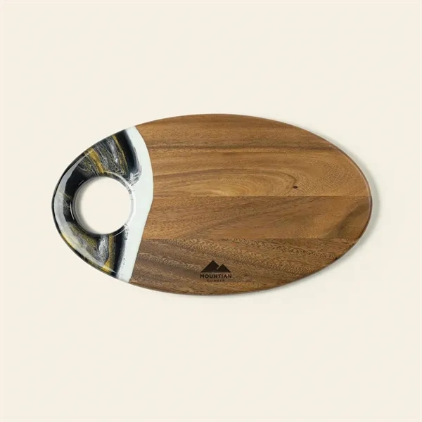 Made from Acacia Hardwood, each piece is unique as the wood's... from ASI 93986 Visions/Awardcraft