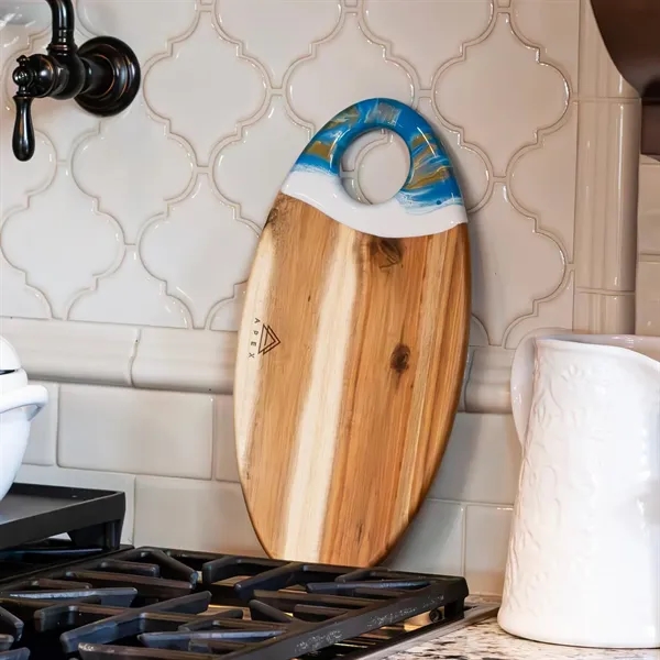 Made from Acacia Hardwood, each piece is unique as the wood's... from ASI 93986 Visions/Awardcraft