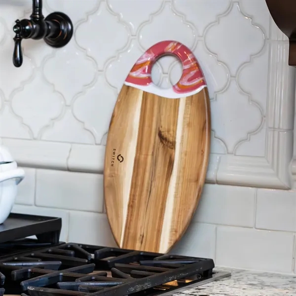 Made from Acacia Hardwood, each piece is unique as the wood's... from ASI 93986 Visions/Awardcraft