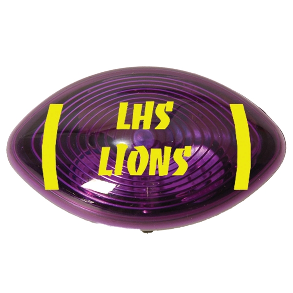 Translucent purple football strobe with high-powered LED light.... from ASI 62190 Illini