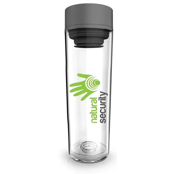 15 oz. clear Excursion series with twist on, spill proof, slide... from ASI 71920 Moderne Glass Company Inc