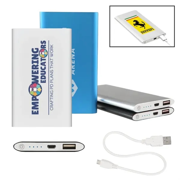 Power bank with a 4000 mAh battery and micro USB cable.... from ASI 57655 STOPNGO Line