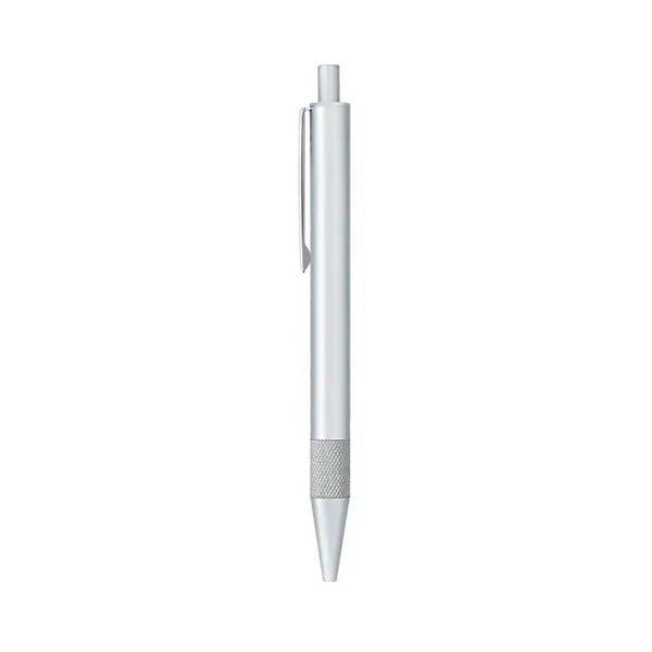 Solid brass barrel pencil with textured grip... from ASI 31517 Admart Products / Admart Line