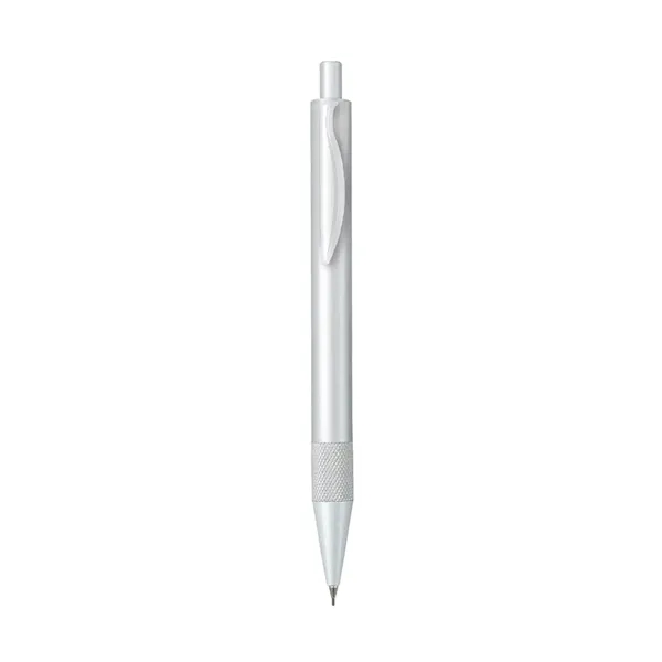 Solid brass barrel pencil with textured grip... from ASI 31517 Admart Products / Admart Line