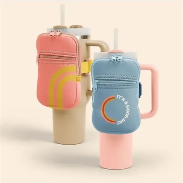 This zippered pouch is perfect to store keys, phone, credit cards,... from ASI 74710 Numo