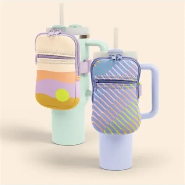 This zippered pouch is perfect to store keys, phone, credit cards,... from ASI 74710 Numo