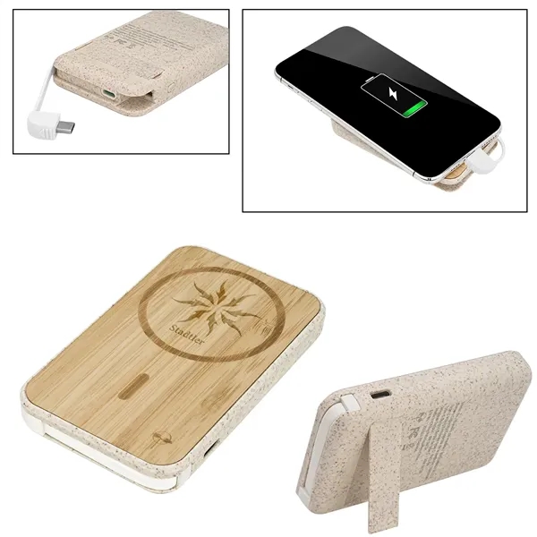 EarthTrendz™ Magnetic Wireless Power Bank... from ASI 89320 Starline USA Inc
