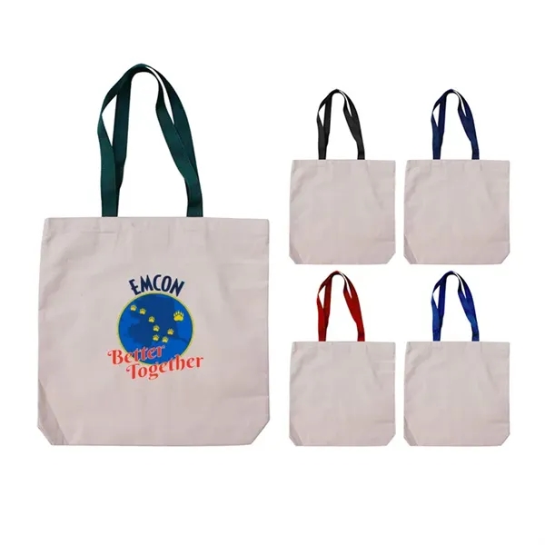 100% 10 oz. recycled cotton canvas / shopping bag with 22... from ASI 41511 Brainchild USA Inc / BrainChild Gift Club