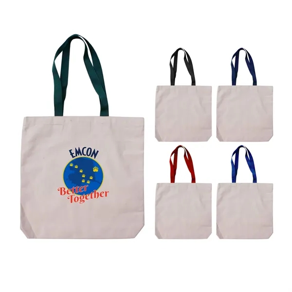 100% 10 oz. recycled cotton canvas / shopping bag with 22... from ASI 41511 Brainchild USA Inc / BrainChild Gift Club
