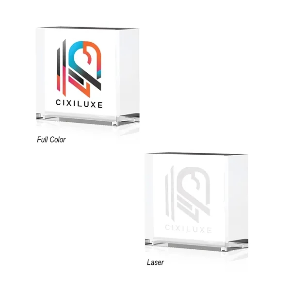 Stackable award made of clear acrylic.... from ASI 61125 Hit Promotional Products / Hit®