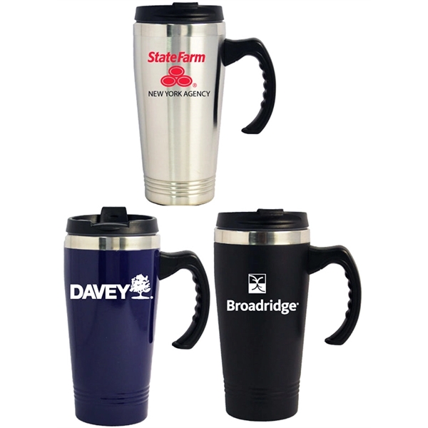 16 Oz. Twist on stainless steel interior & exterior mug... from ASI 36988 Artek USA Inc / Artek™