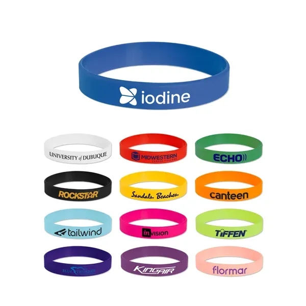 8" x 2 1/2" silicone wristband.... from ASI 98360 WOWLine / WOWLine®