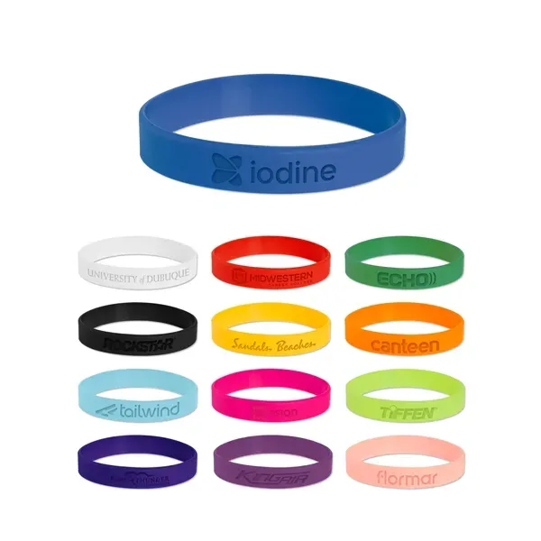 8" x .5" silicone wristband.... from ASI 98360 WOWLine / WOWLine®