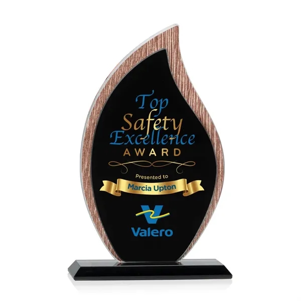 The Scollard Flame VividPrint™ Award is a symbol of unparalleled achievement... from ASI 84592 St Regis Group / St Regis