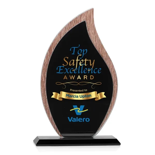 The Scollard Flame VividPrint™ Award is a symbol of unparalleled achievement... from ASI 84592 St Regis Group / St Regis