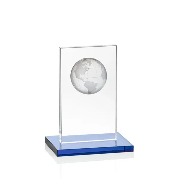 This illustrious Starfire Crystal award stands upright on an elegant Sky... from ASI 84592 St Regis Group / St Regis