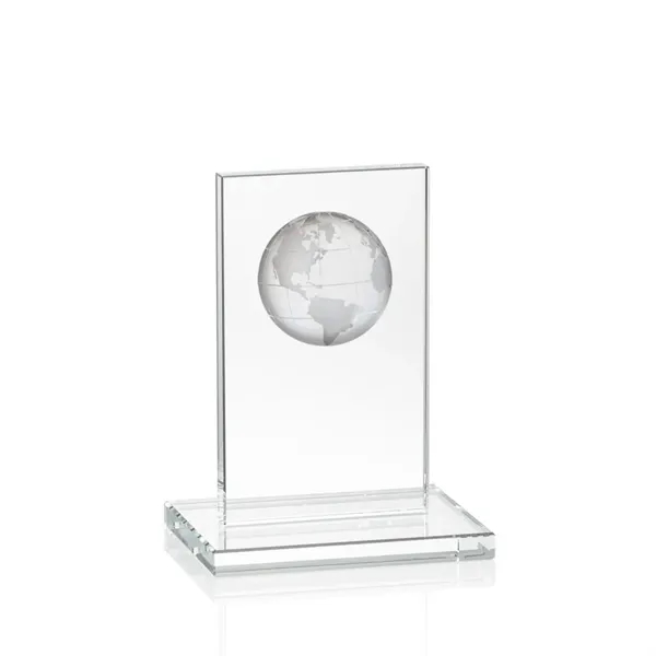 This illustrious Starfire Crystal award stands upright on an elegant Starfire... from ASI 84592 St Regis Group / St Regis
