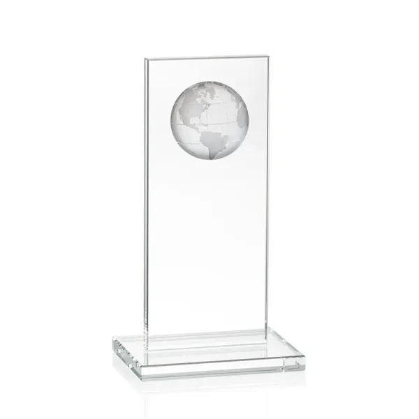 This illustrious Starfire Crystal award stands upright on an elegant Starfire... from ASI 84592 St Regis Group / St Regis