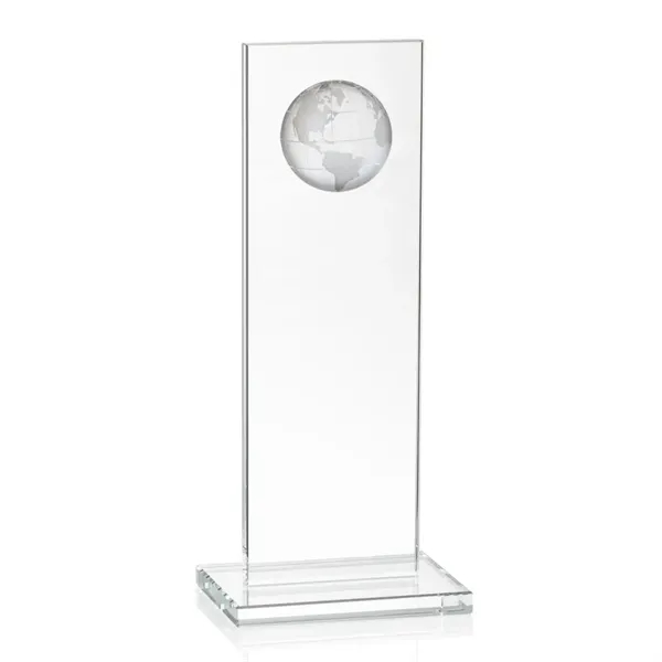 This illustrious Starfire Crystal award stands upright on an elegant Starfire... from ASI 84592 St Regis Group / St Regis