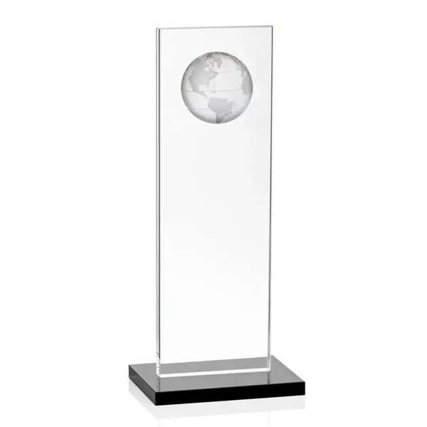 This illustrious Starfire Crystal award stands upright on an elegant Ebony... from ASI 84592 St Regis Group / St Regis