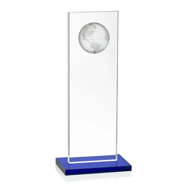 This illustrious Starfire Crystal award stands upright on an elegant Sapphire... from ASI 84592 St Regis Group / St Regis