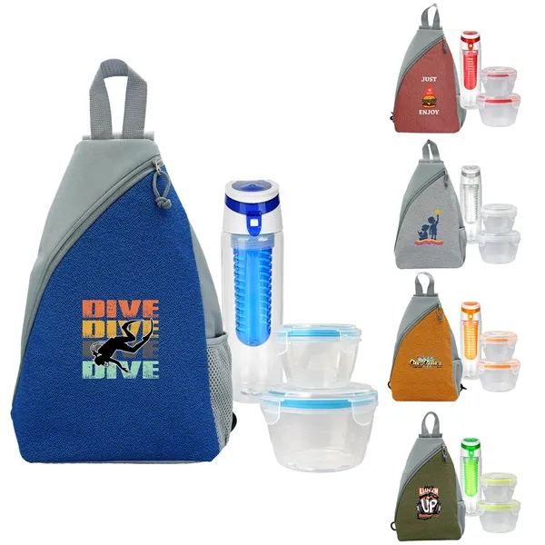 SPECK SLING NESTING & BOTTLE LUNCH SET... from ASI 30208 A P Specialties / AP Specialties